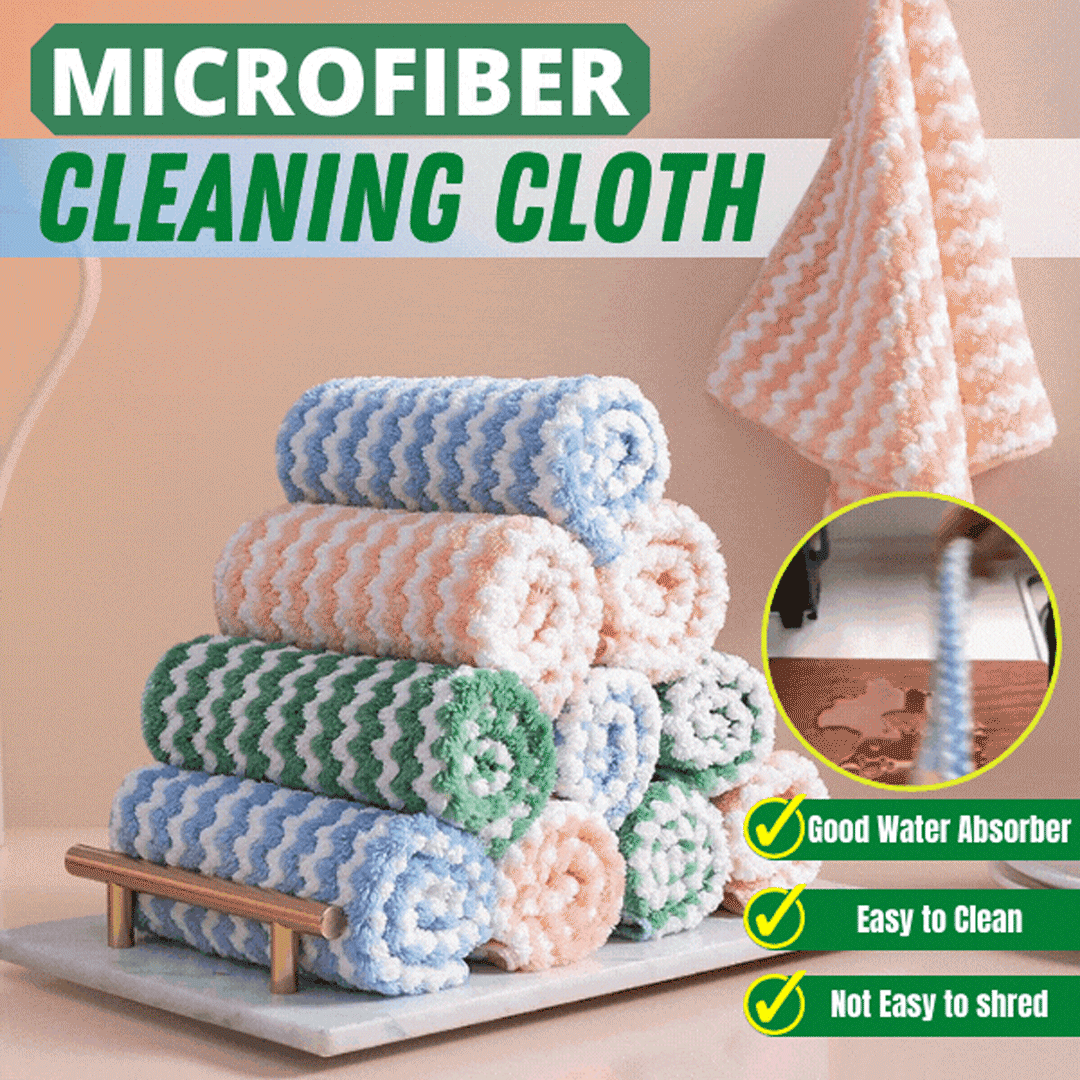 Microfiber Cleaning Cloth (3Pcs.)